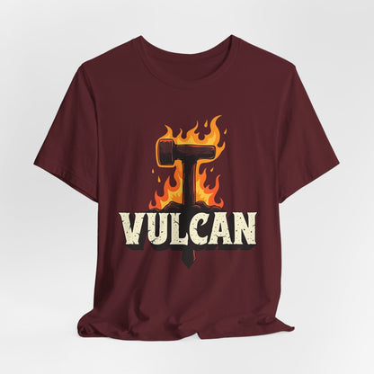 Maroon / S Vulcan Roman God T-Shirt