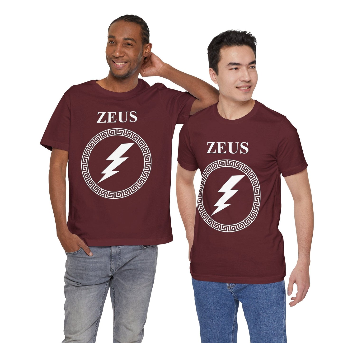 Maroon / S Zeus Thunderbolt T-Shirt