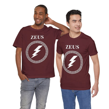 Maroon / S Zeus Thunderbolt T-Shirt