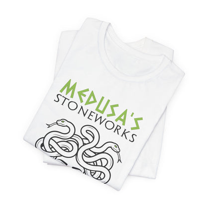 Medusa's Stoneworks - Funny Greek Mythology T-Shirt
