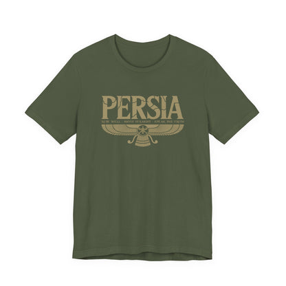 Military Green / S Achaemenid Persia Virtues T-Shirt