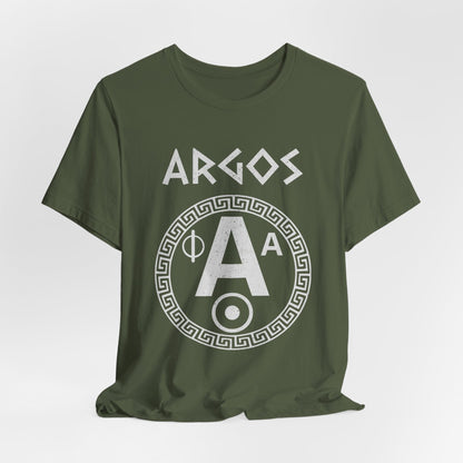 Military Green / S Argos Ancient Greek Polis T-Shirt
