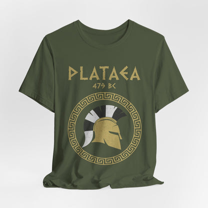 Military Green / S Battle of Plataea - Greek Hoplite T-Shirt