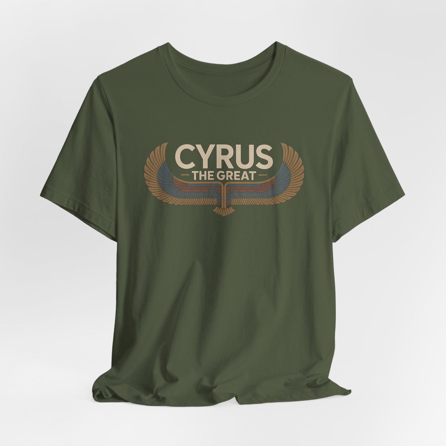Military Green / S Cyrus the Great King of Persia T-Shirt
