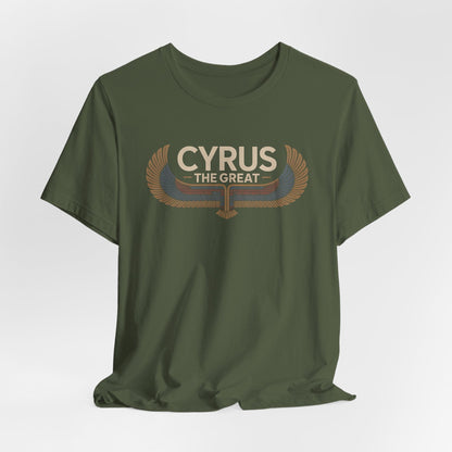 Military Green / S Cyrus the Great King of Persia T-Shirt