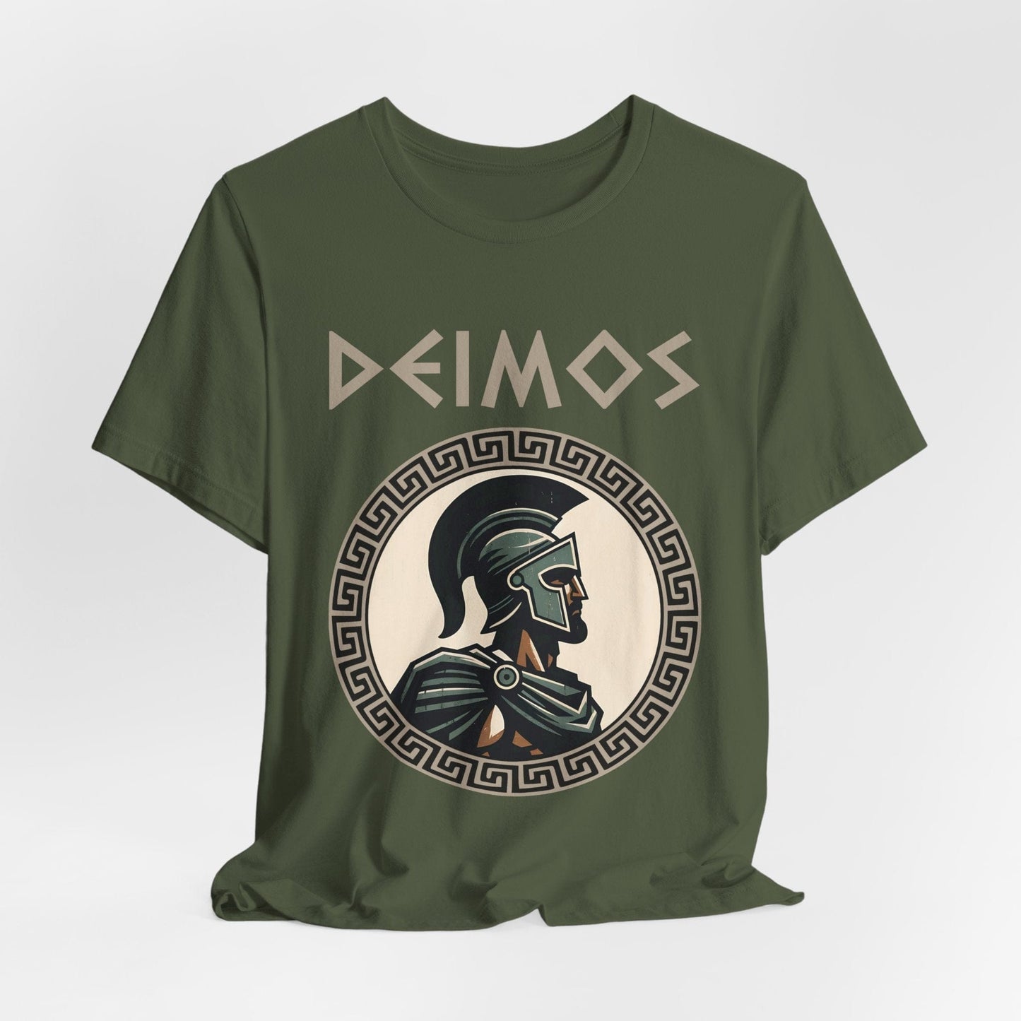 Military Green / S Deimos Greek God T-Shirt