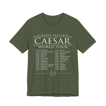 Military Green / S Gaius Julius Caesar World Tour T-Shirt
