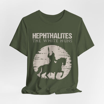 Military Green / S Hephthalites - The White Huns T-Shirt