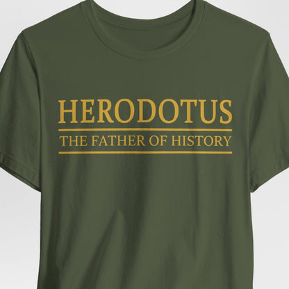 Military Green / S Herodotus Father of History T-Shirt