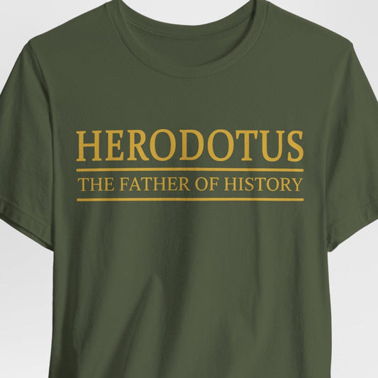 Military Green / S Herodotus Father of History T-Shirt