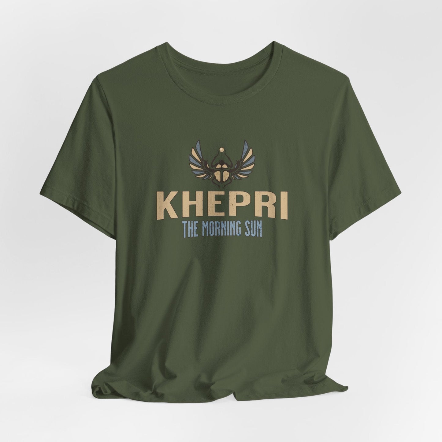 Military Green / S Khepri Egyptian God T-Shirt