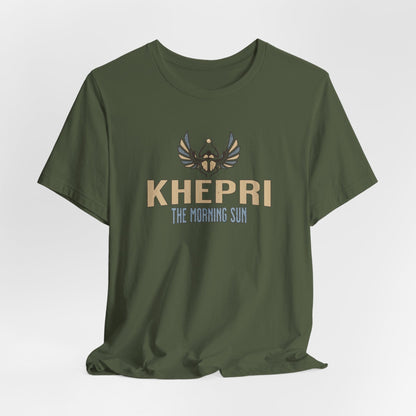 Military Green / S Khepri Egyptian God T-Shirt