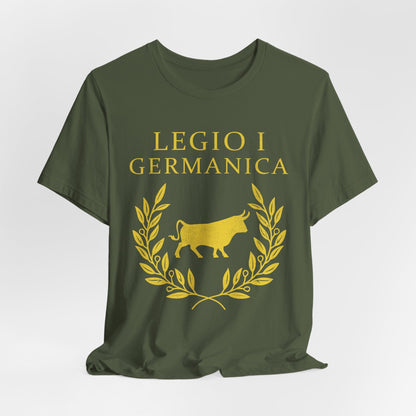 Military Green / S Legio I Germanica - Roman Legion T-Shirt