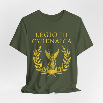 Military Green / S Legio III Cyrenaica - Roman Legion T-Shirt