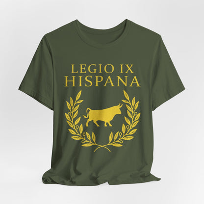 Military Green / S Legio IX Hispana - Roman Legion T-Shirt