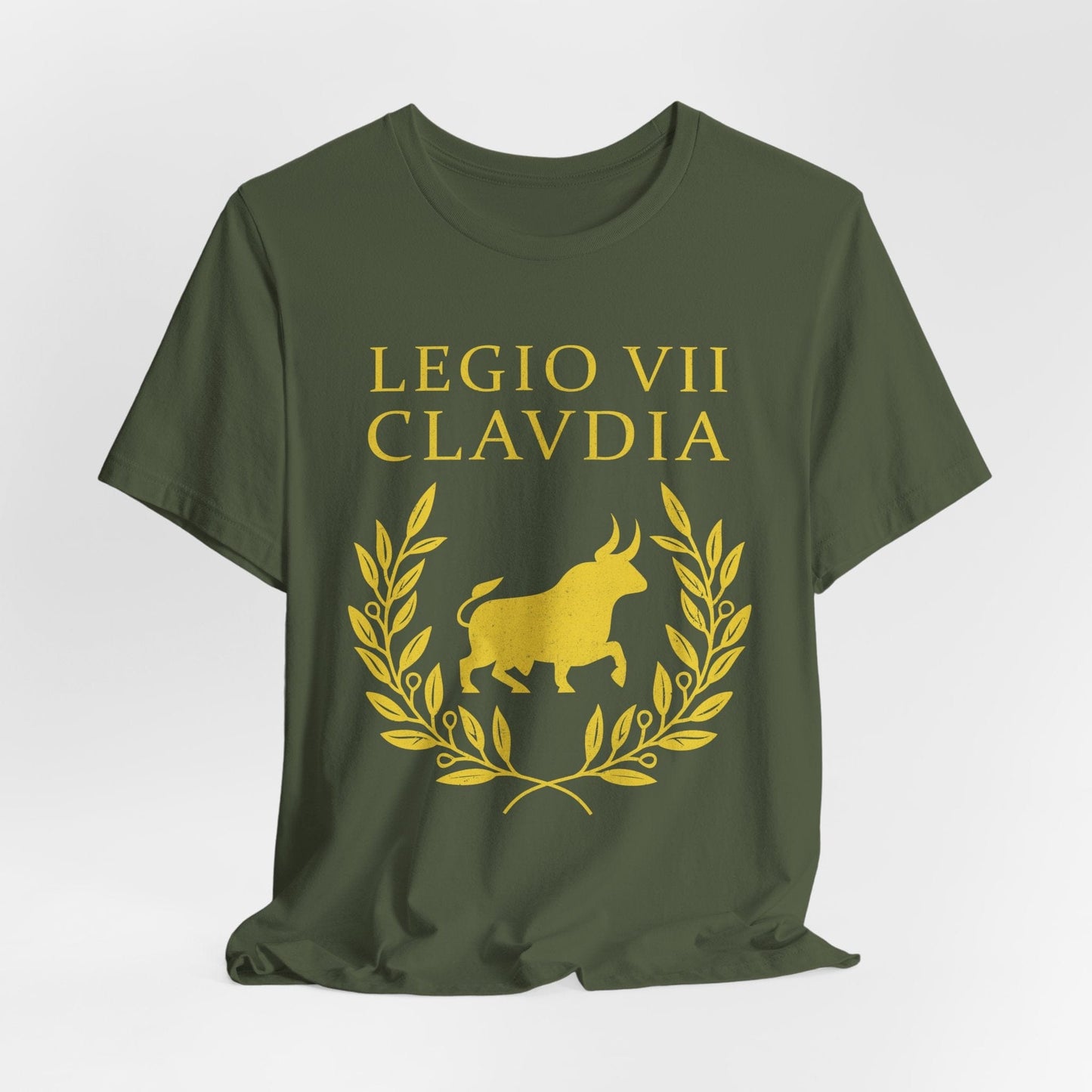 Military Green / S Legio VII Claudia - Roman Legion T-Shirt