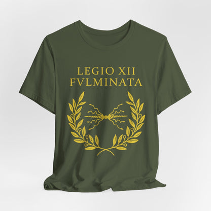 Military Green / S Legio XII Fulminata - Roman Legion T-Shirt