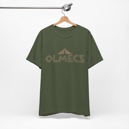 Military Green / S Olmecs Mesoamerican Civilization T-Shirt