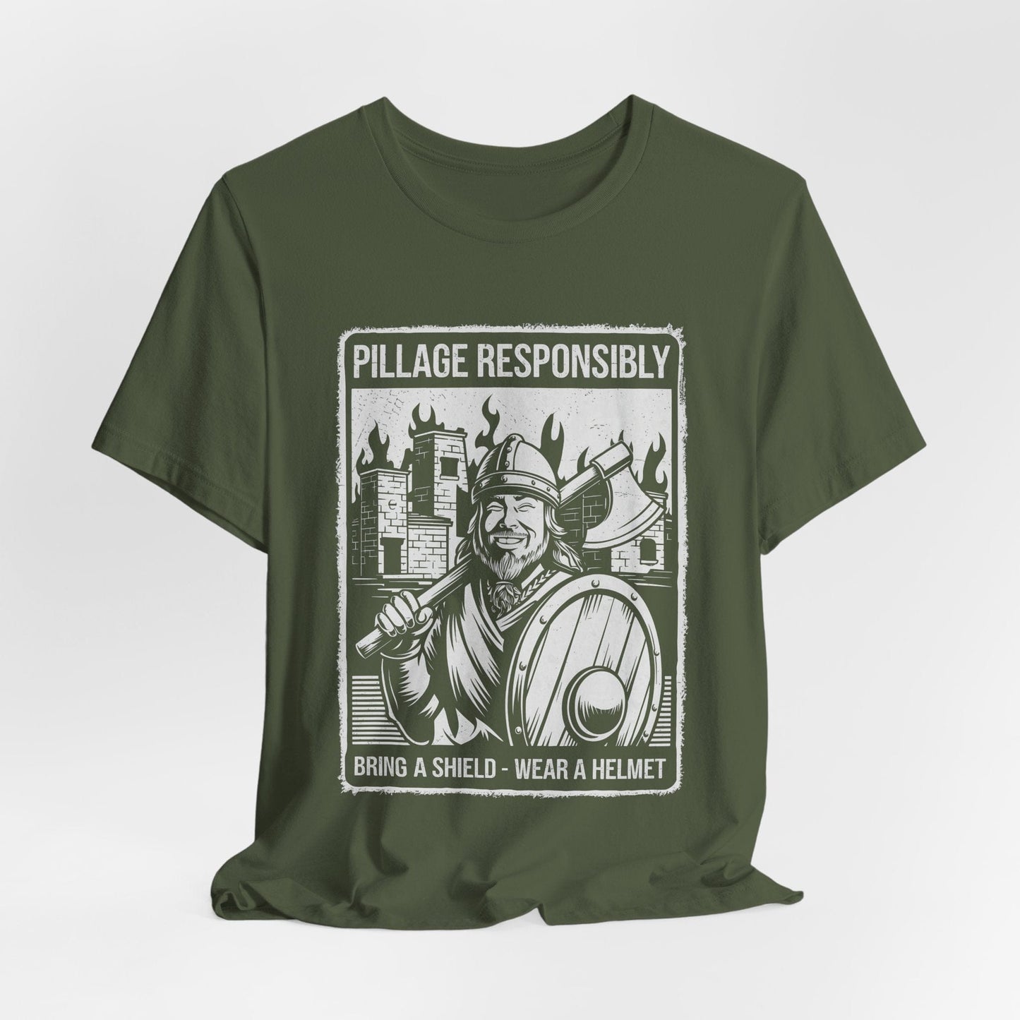 Military Green / S Pillage Responsibly T-Shirt