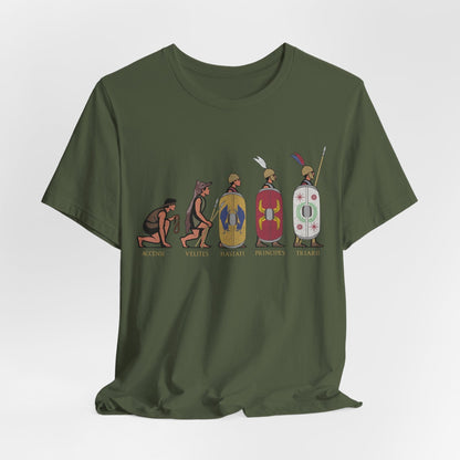 Military Green / S Roman Army Polybian Evolution T-Shirt
