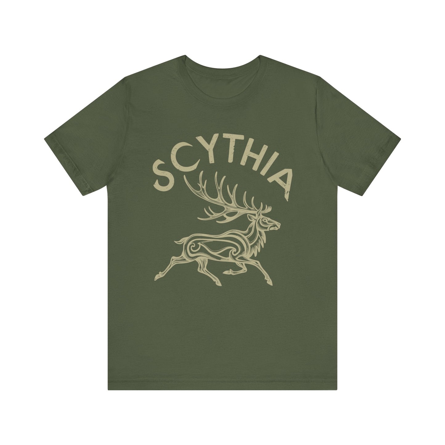 Military Green / S Scythia - Ancient Scythian Symbol T-shirt
