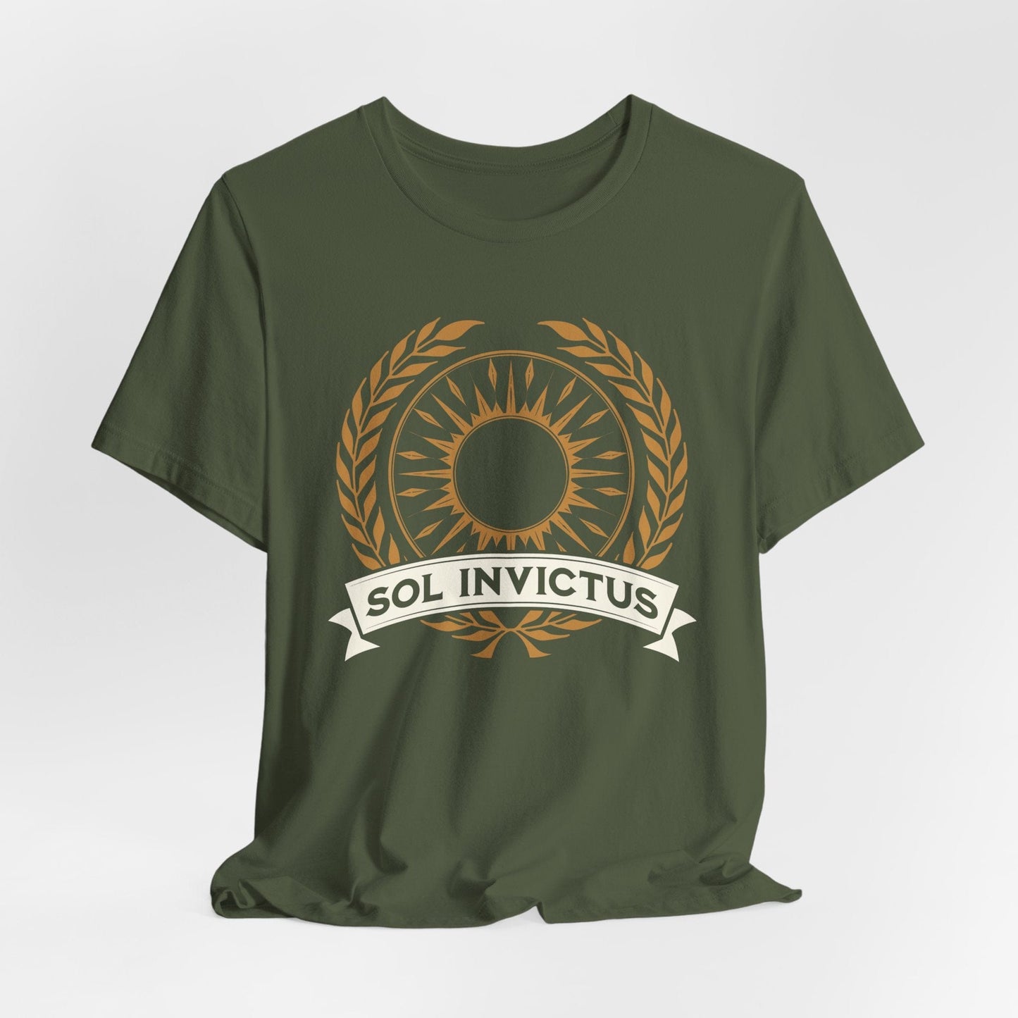 Military Green / S Sol Invictus - Roman Sun God T-Shirt
