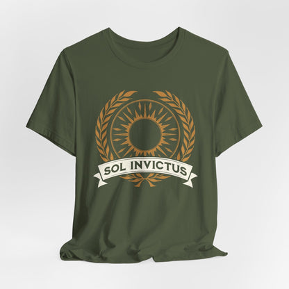Military Green / S Sol Invictus - Roman Sun God T-Shirt