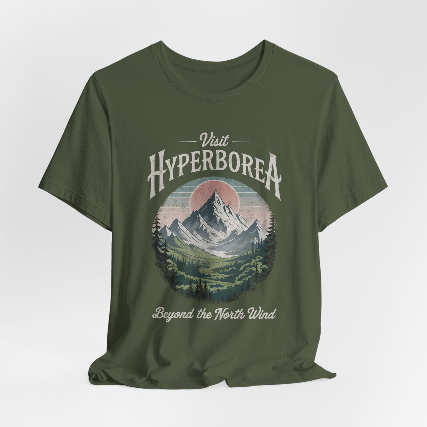 Military Green / S Visit Hyperborea T-Shirt