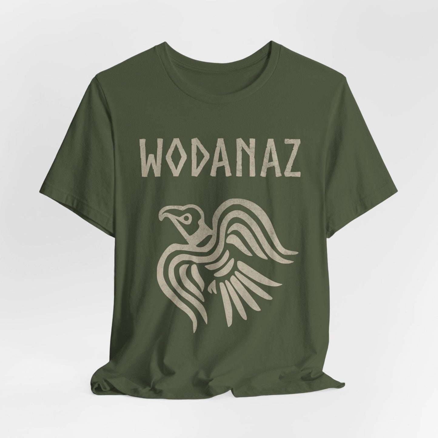 Military Green / S Wodanaz Germanic God T-Shirt