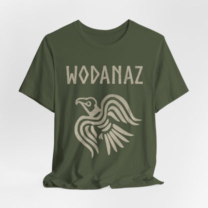 Military Green / S Wodanaz Germanic God T-Shirt