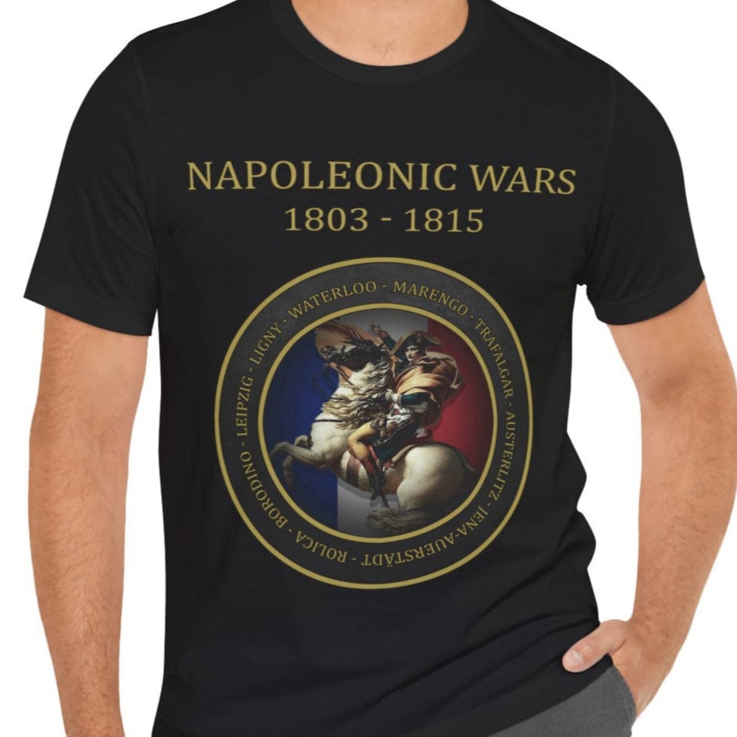 Napoleonic Wars - Battles of Napoleon Bonaparte T-Shirt