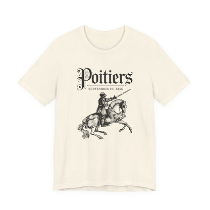 Natural / S Battle of Poitiers Knight T-Shirt