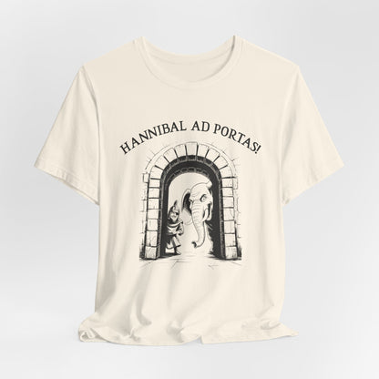 Natural / S Hannibal Ad Portas! Roman Propaganda Cartoon T-Shirt