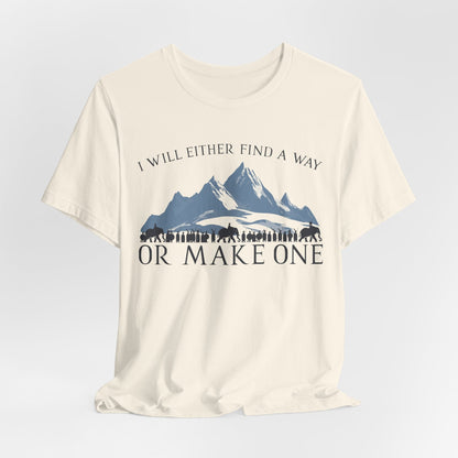 Natural / S Hannibal Barca Quote T-Shirt