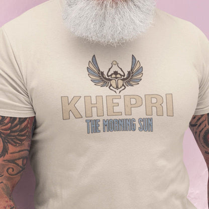 Natural / S Khepri Egyptian God T-Shirt