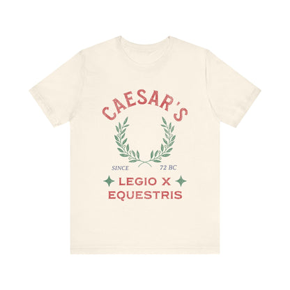 Natural / S Legio X Equestris - Julius Caesar's 10th Legion T-Shirt