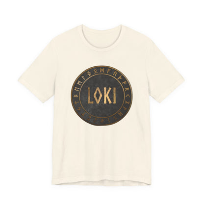 Natural / S Loki Norse God T-Shirt