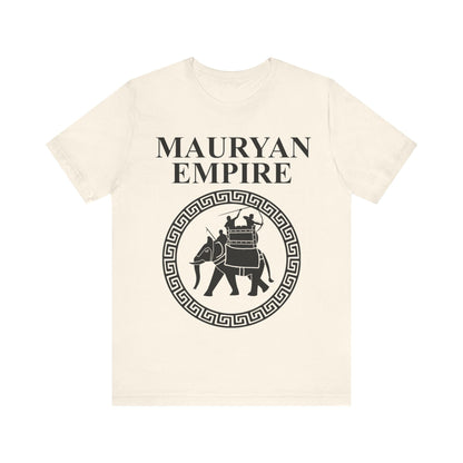 Natural / S Mauryan Empire War Elephant T-Shirt