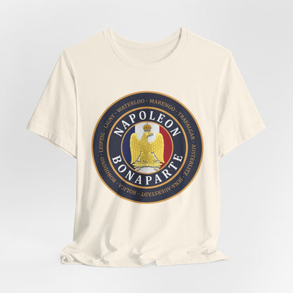 Natural / S Napoleon Bonaparte - Napoleonic Wars Battles  T-Shirt