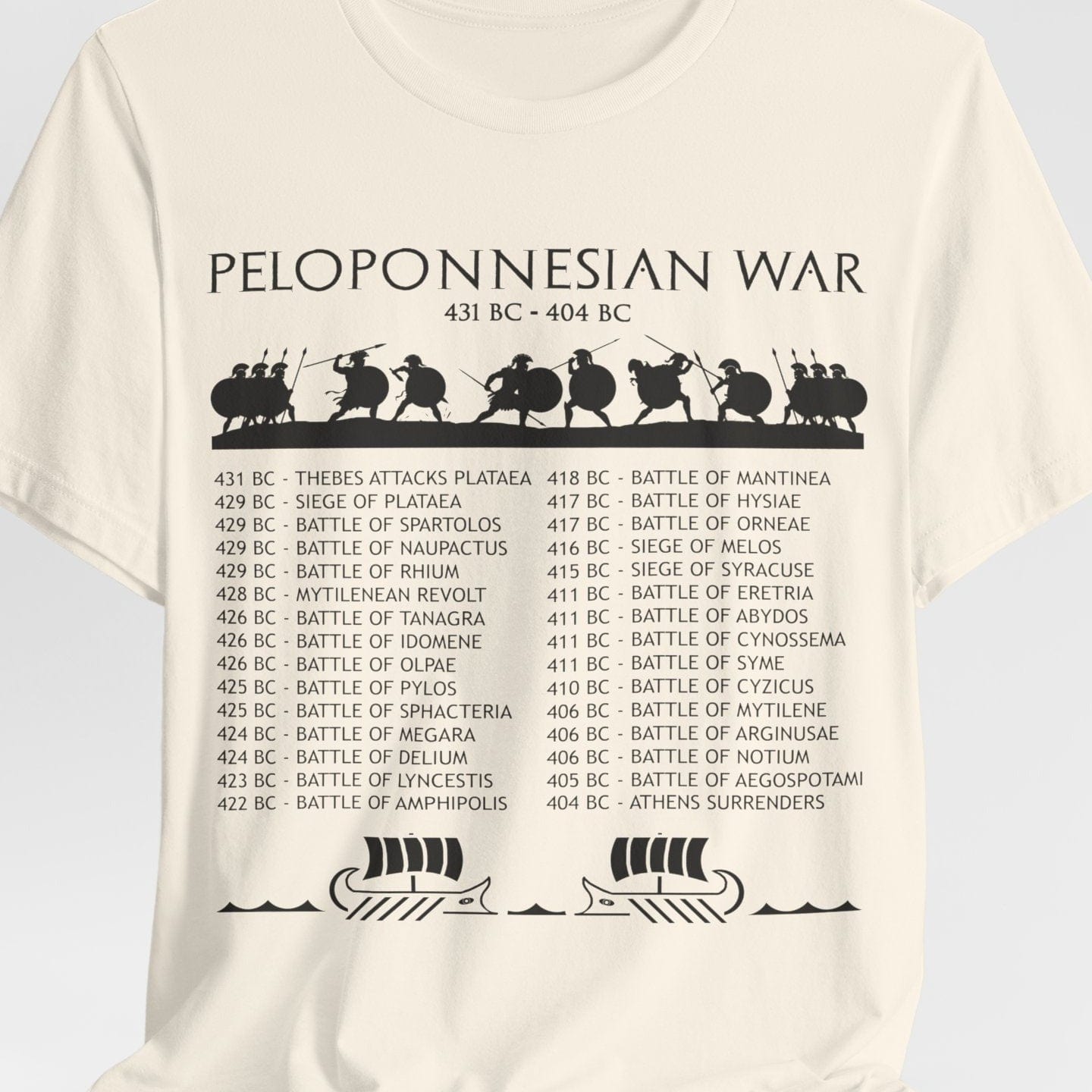 Natural / S Peloponnesian War T-Shirt