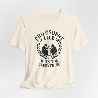 Natural / S Philosophy Club T-Shirt