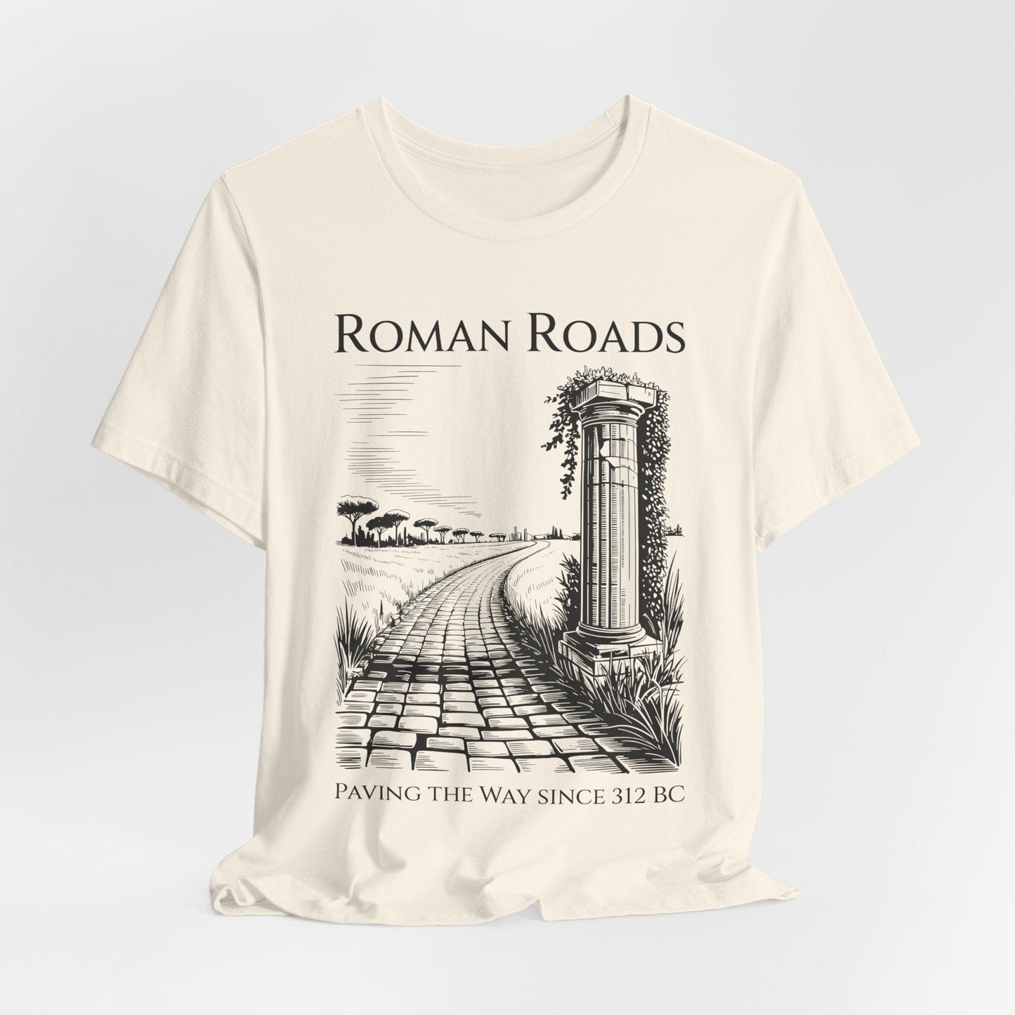 Natural / S Roman Roads T-Shirt
