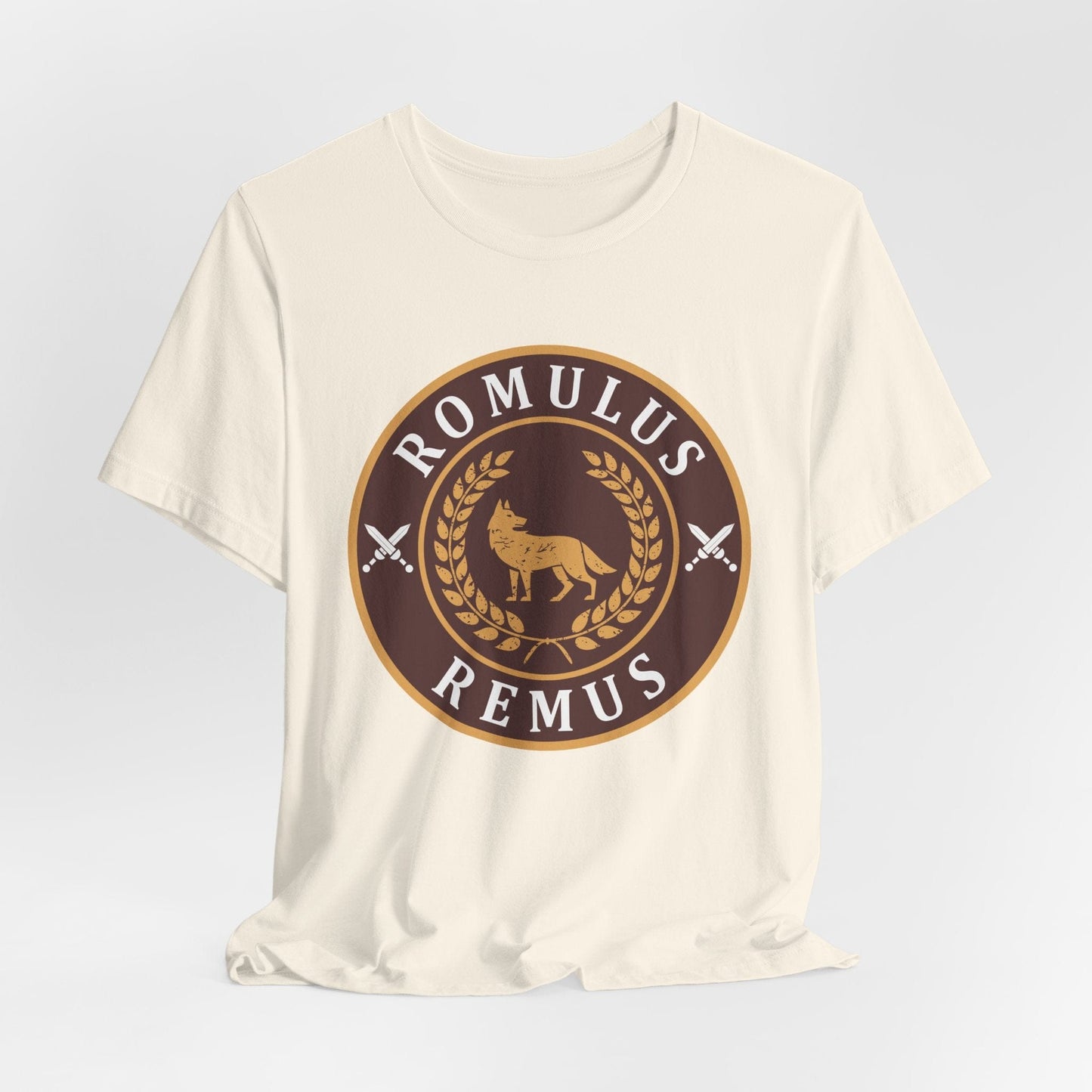 Natural / S Romulus and Remus - Founding of Rome T-Shirt