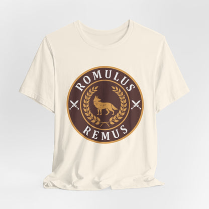 Natural / S Romulus and Remus - Founding of Rome T-Shirt