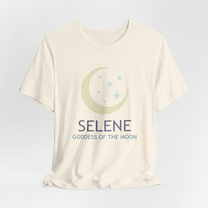 Natural / S Selene Greek Goddess of the Moon T-Shirt