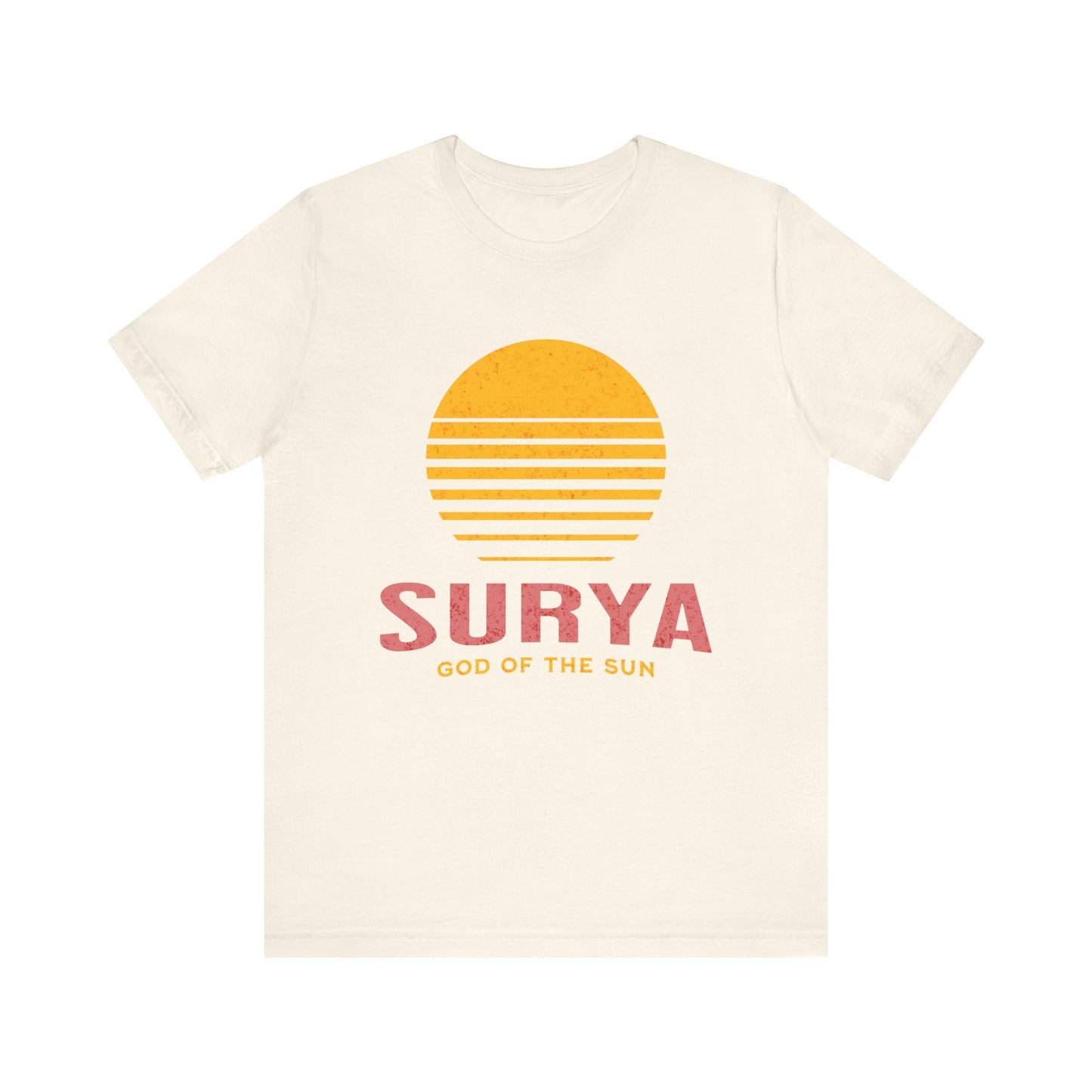 Natural / S Surya God of the Sun - Hindu Mythology and Hinduism T-shirt