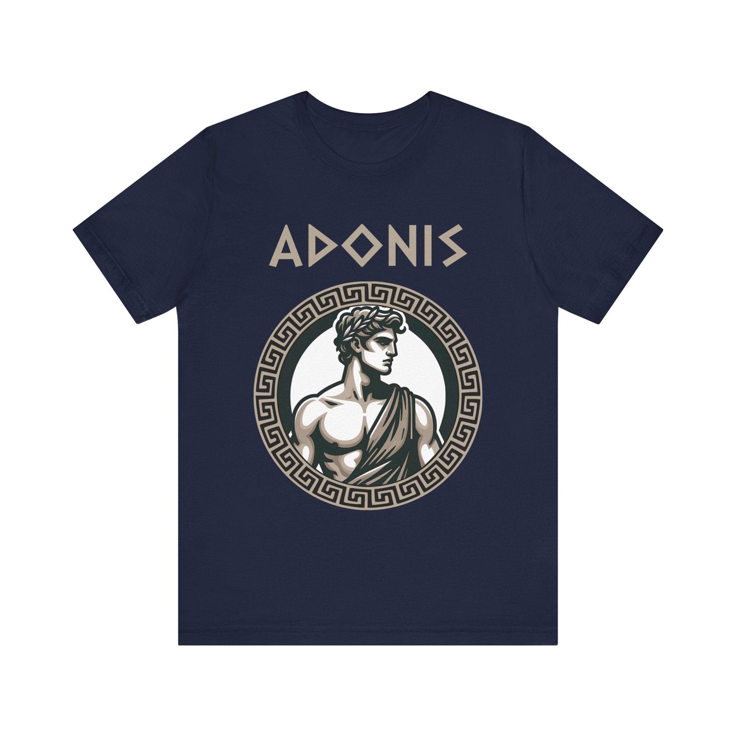 Navy / S Adonis Greek God T-Shirt