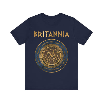 Navy / S Ancient Britannia Tribes T-shirt
