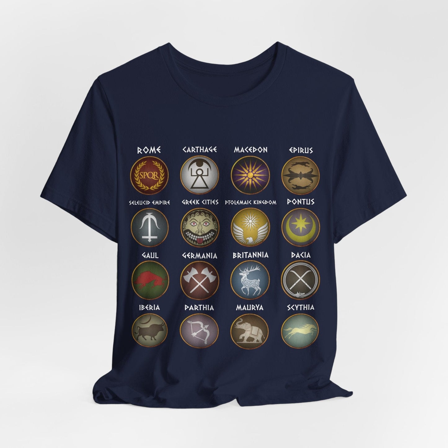 Navy / S Ancient World 3rd Century BC - T-Shirt