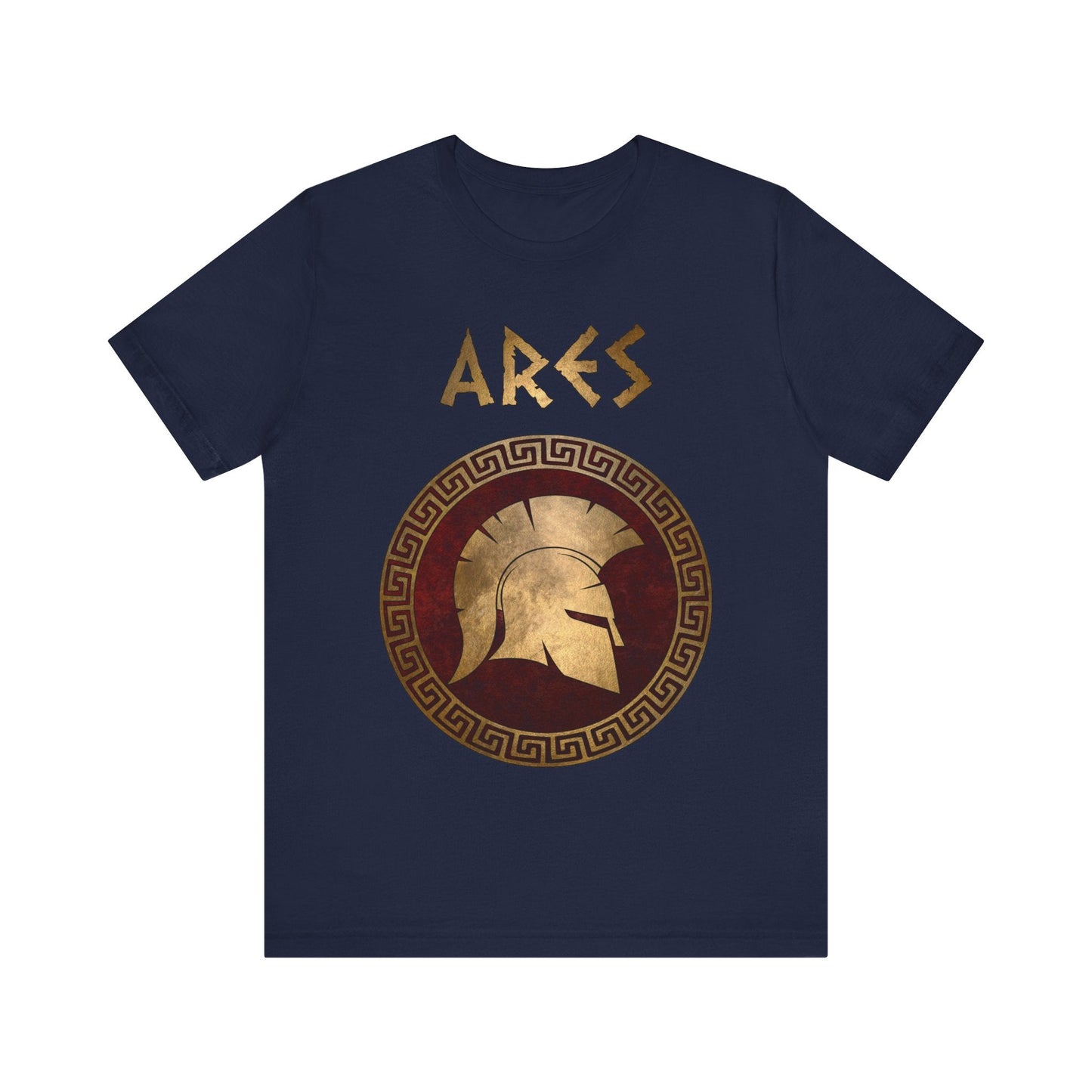 Navy / S Ares Ancient Greek God of War T-Shirt